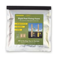 Postsaver Pro-Set Rigid Post Fixing Foam for Fence Posts (1 Pack = 2 Posts)