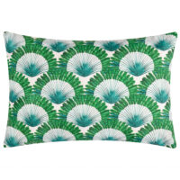 furn. Dellacorte Tropical Outdoor Cushion - Green - Size 40 cm x 60 cm