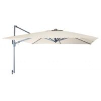 Kettler 2.5m Square Natural Wall Mounted Free Arm Parasol