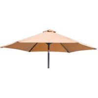 Alexander Rose 3m Aluminium Round Garden Parasol - Ochre