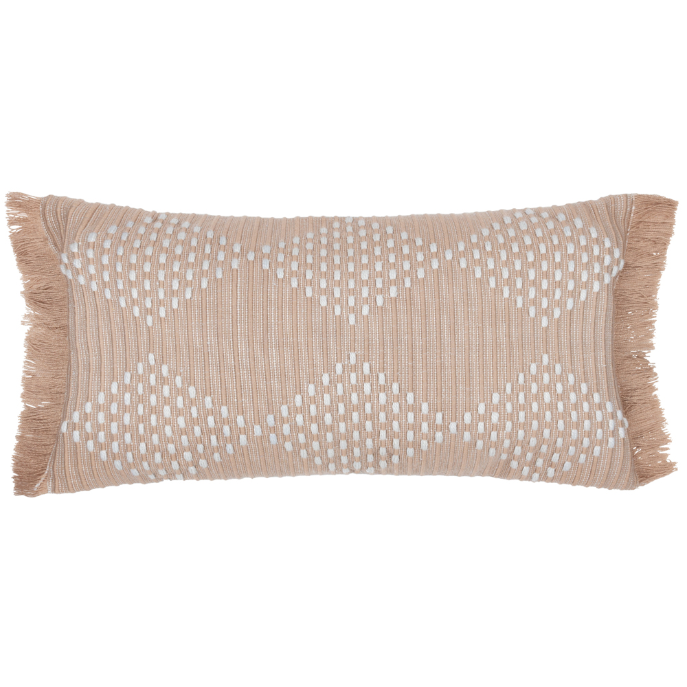 furn. Kadie Outdoor/Indoor Woven Filled Cushion - Natural - One Size