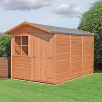 Barraca 9' 6" x 6' 8" Apex Shed - Premium Dip Treated Shiplap