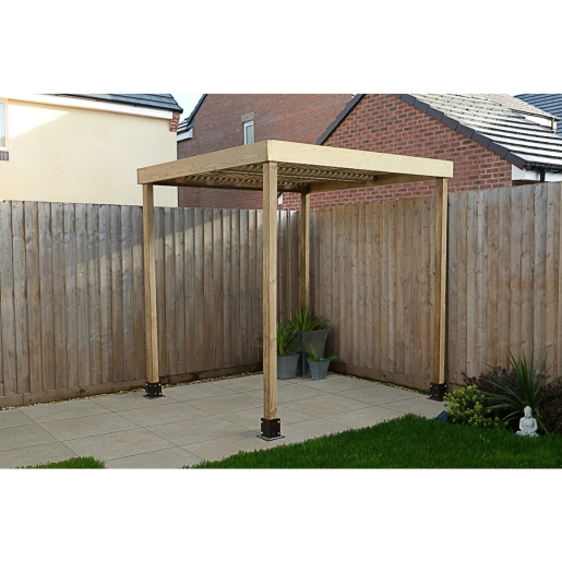 Forest Garden Modular Pergola No Sides
