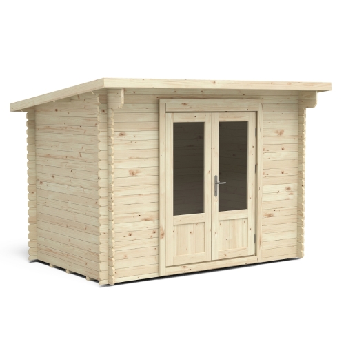 Forest Garden 3 x 2m Harwood Log Cabin Underlay and Felt 34