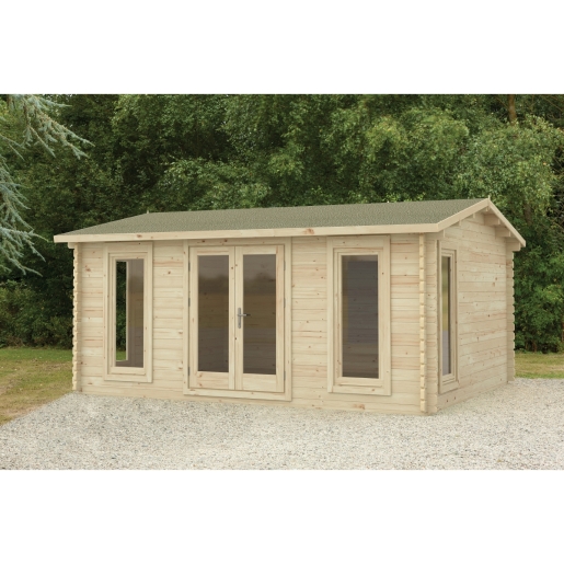 Forest Garden 5 x 4m Rushock Log Cabin Underlay and Felt 34