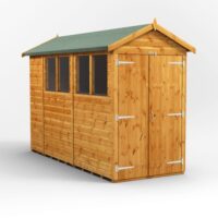 10 x 4 Power Apex Double Door
