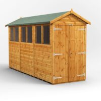 12 x 4 Power Apex Double Door