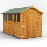 12 x 6 Power Apex Double Door