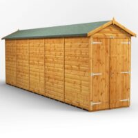 20 x 4 Power Windowless Apex Double Door
