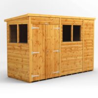 10 x 4 Power Pent Double Door