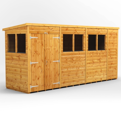 14 x 4 Power Pent Double Door