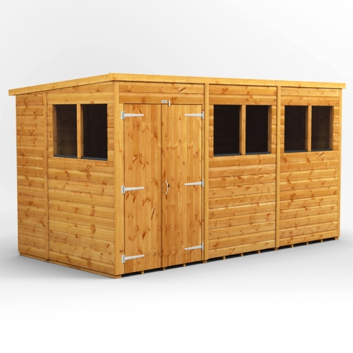 12 x 6 Power Pent Double Door
