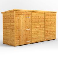 12 x 4 Power Windowless Pent