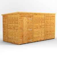 12 x 6 Power Windowless Pent