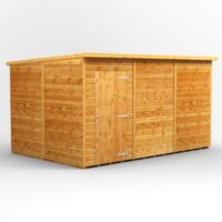 12 x 8 Power Pent Windowless Garden Shed