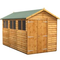 12 x 6 Power Overlap APEX, Double Doors