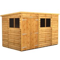 10 x 6 Power Overlap PENT, Double Doors