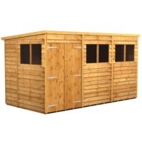 12 x 6 Power Overlap PENT, Double Doors