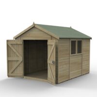 Timberdale 10 x 8 Double Door Apex Shed