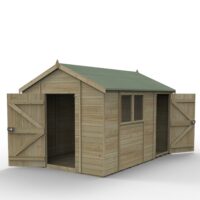 Timberdale 12 x 8 Apex Dble Dr Combo -
