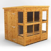 6 x 6 Power Pent Potting Shed