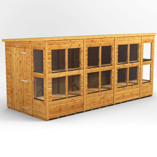 14 x 6 Power Pent Potting Shed