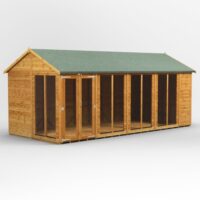 18 x 8 Power Apex Summerhouse