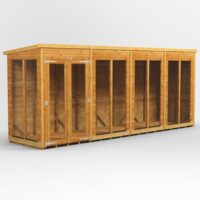 16 x 4 Power Pent Summerhouse