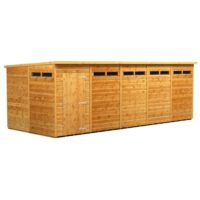 20 x 8 Power Pent Security Shed