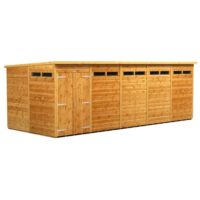 20 x 8 Power Pent Double Door Security Shed