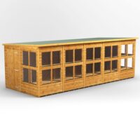 20 x 8 Power Pent Potting Shed