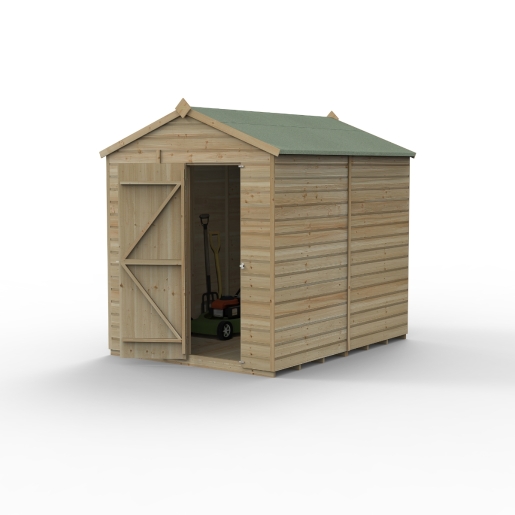 Beckwood 6x8 Apex Shed No WindowsInstalled