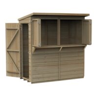 Forest Shiplap Pressure Treated 6 x 3 Pent Garden Bar