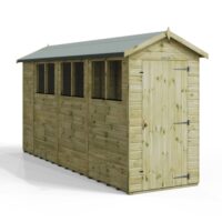 14x4 Premium Powersheds Apex