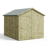 10x8 Premium Powersheds Apex No Windows