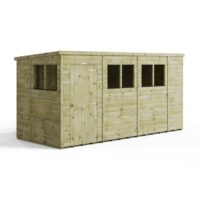 14x6 Premium Powersheds Pent