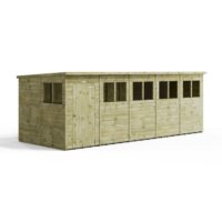 20x8 Premium Powersheds Pent