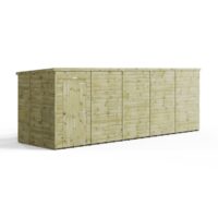 20x6 Premium Powersheds Pent No Windows