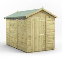 10x6 Premium Powersheds Security Apex