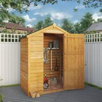 Mercia 5 X 3Ft Great Value Windowless Overlap Reverse Apex Starter Shed - Fsc&Reg; Certified