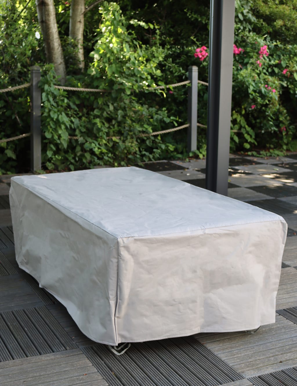Royalcraft Rectangular Garden Corner Table Cover Grey