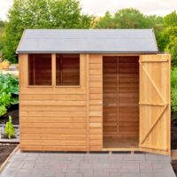 Ashworth 5' 9" x 7' 10" Apex Shed - Budget Dip Treated Overlap