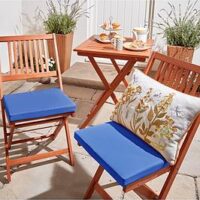 Pack Of 2 Seat Pads 42 X 39 X 5 Cm
