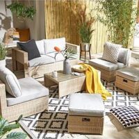 The Very Collection Rhodes Multi Position Garden Furniture Storage Set