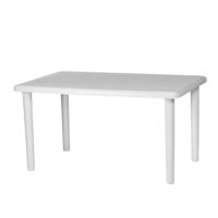 Six-Seater Rectangular Olot Garden Dining Table 140cm x 90cm