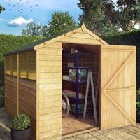 Mercia 8 X 6Ft Overlap Apex Shed - Fsc&Reg; Certified