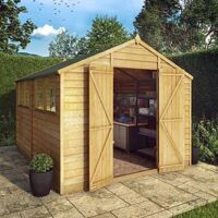 Mercia 10 X 8Ft Overlap Apex Shed - Fsc&Reg; Certified