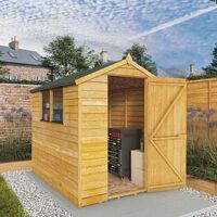 Mercia 7 X 5Ft Overlap Apex Garden Shed - Fsc&Reg; Certified