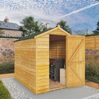 Mercia 7 X 5Ft Windowless Overlap Apex Shed - Fsc&Reg; Certified