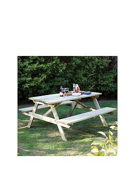 Rowlinson Premier Heavy Duty Picnic Table 1.8M